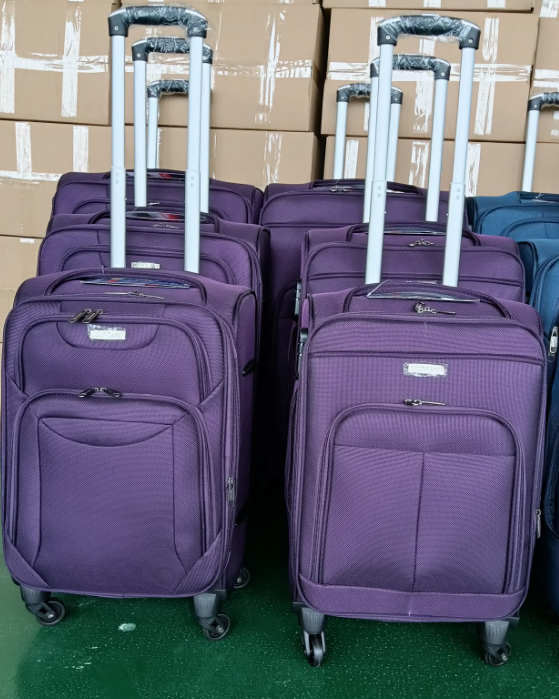New travel suitcase with double explosion-proof zippers, 24 inch, high-end and convenient sports version trolley case