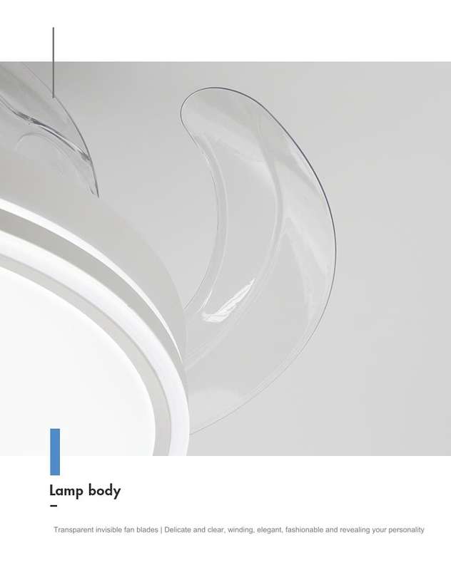 Redefine Your Space: 2026 Modern Ceiling Fan with Integrated LED — Silent, Energy-Saving & Minimalist for Any Room