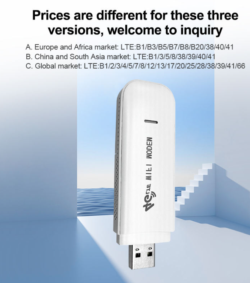 4G USB Wi-Fi modem Wi-Fi 4G network adapter plug-and-play