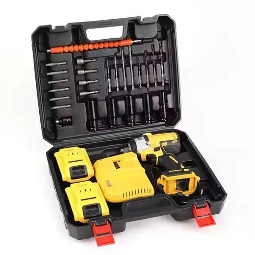 Multifunctional Tool Sets Electric Screw Driver Set Cordless Drill Battery 21V Screwdriver Kit Power Drills