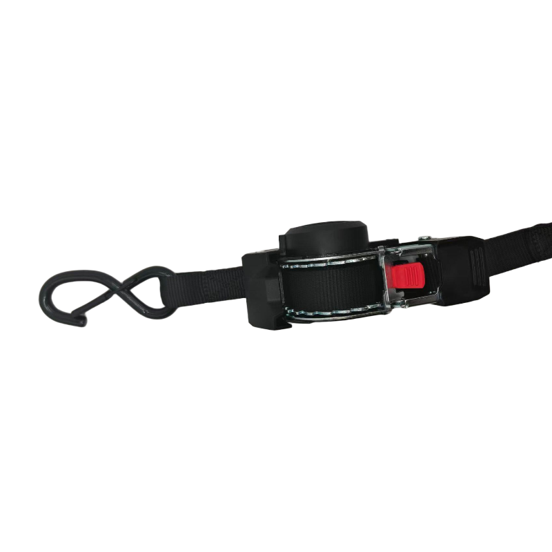 Retractable Ratchet Straps with Automatic Tensioning | Secure Cargo for Car, Motorcycle & Luggage