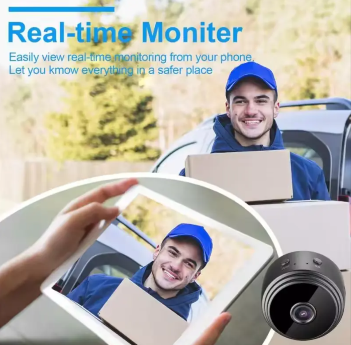Mini Camera Wifi DH Night Viewing Wireless Indoor Outdoor