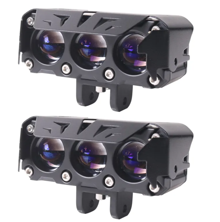 🔥🔥Lens spotlight car motorcycle lighting Automobile modification white&yellow dual color lamp