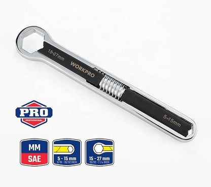 Linkage Spanner Ring Spanner Movable Spanner Multi-purpose Automobile Repair Tool Mechanical Wrench Household Tool Set GS