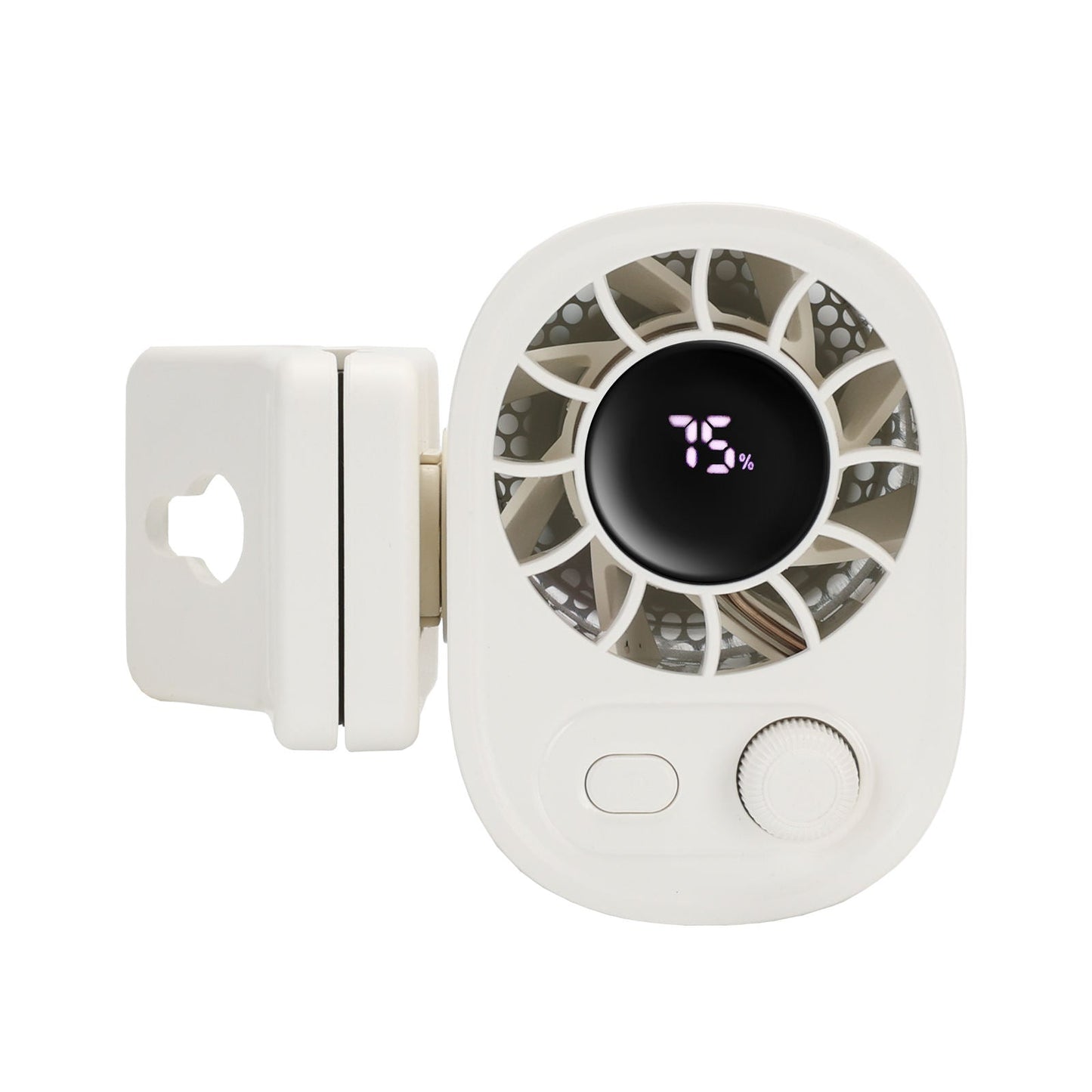 2025 new multi-functional umbrella bicycle clip fan usb charging outdoor mini stepless speed regulation waist-hanging fan