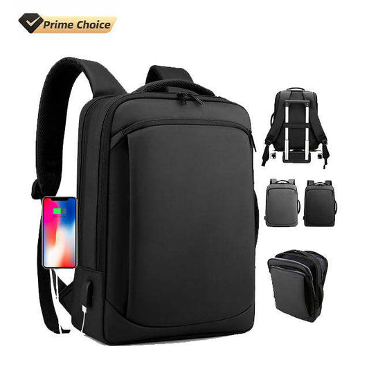 Men's backpack Simple Business travel backpack Student laptop bag