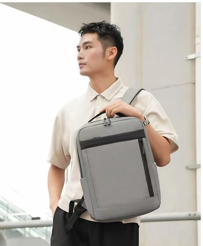 Waterproof Business Computer Backpack with USB Charging Port for Outdoor sport Travel Laptop Compatible
