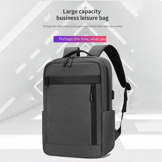 Waterproof Business Computer Backpack with USB Charging Port for Outdoor sport Travel Laptop Compatible