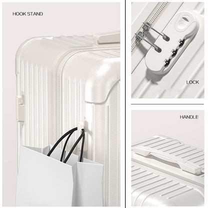 ABS PC Smart Suitcase Set multi-functional unisex stylish suitcase cup holder TAS lock