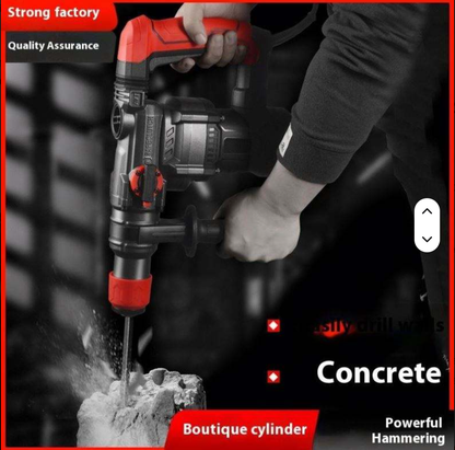 High-Power 20V Lithium Battery Powered Brushless Lithium Drill Industrial Grade Handheld Concrete Rotary Hammer