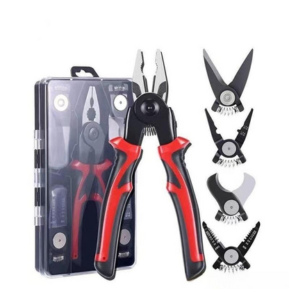 Multi-functional five-in-one wire cutter set