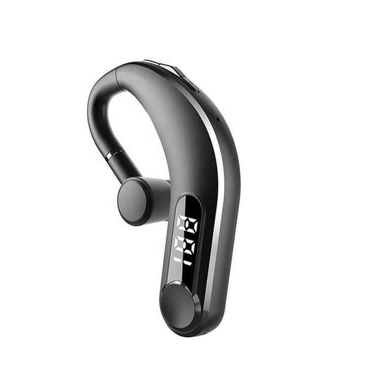 LED Display Single Ear Hook Business Headset 5.3 Wireless Earphone Wireless Handsfree Sports Headphone with Mic M22