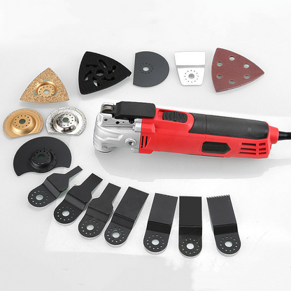 Woodworking trimming machine wood board grinding slotting electromechanical shovel multifunctional electric tool cutting machine