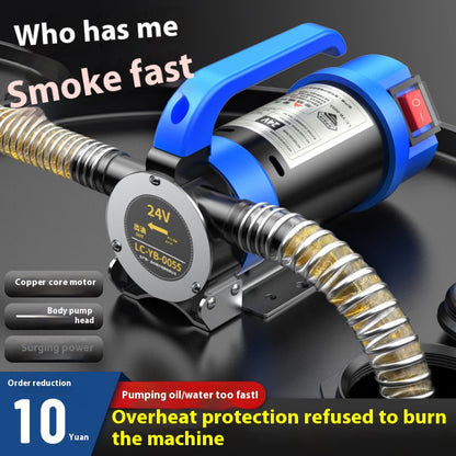 12 forward and reverse electric oil artifact diesel pump small oil pumping unit refueling machine