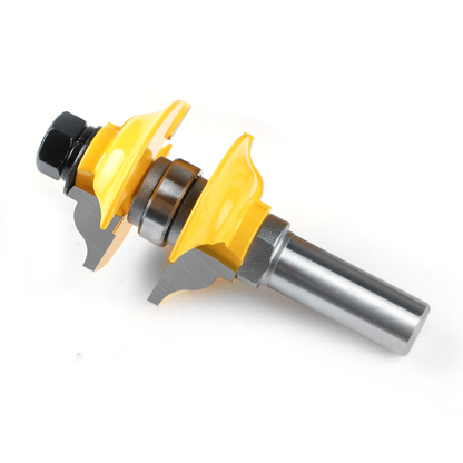 Solid Wood Door Frame Tenon Joint Forming Equipment, Adjustable Cabinet Door Panel Cutting Machine, End Mill & Router Bit