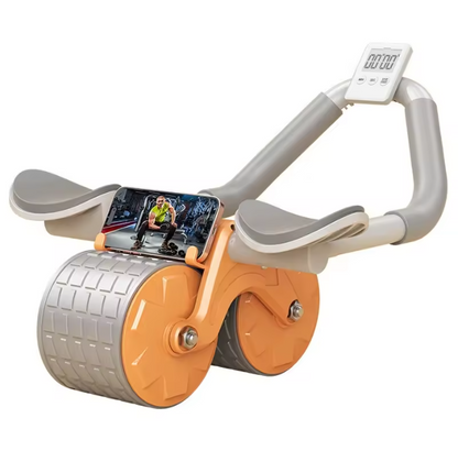 Rebound Abdominal Wheel Multifunctional Dual Hand Support Abdominal Wheel