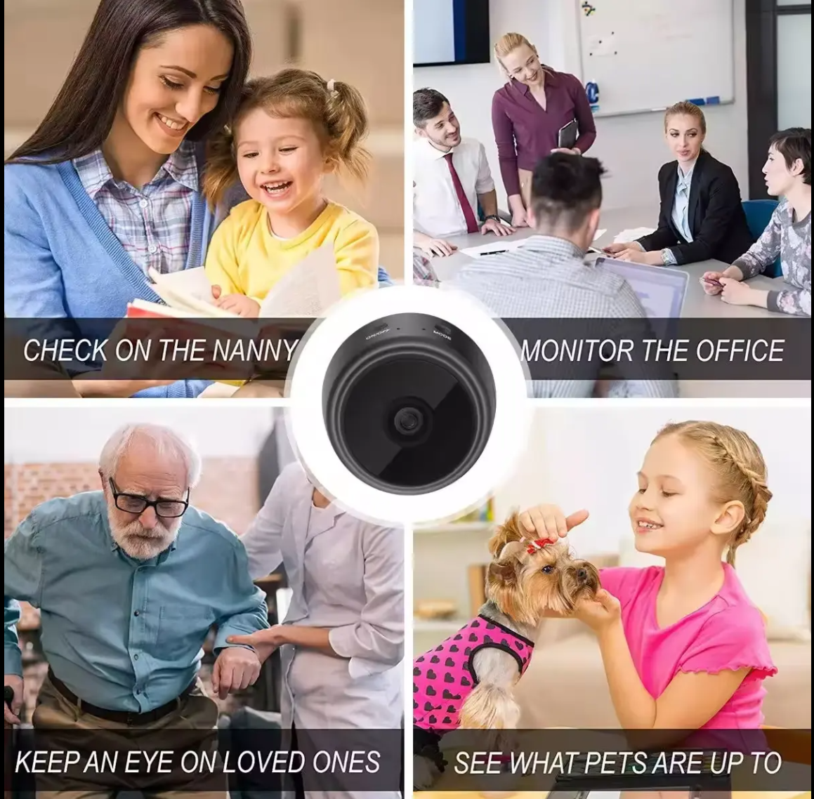 Mini Camera Wifi DH Night Viewing Wireless Indoor Outdoor