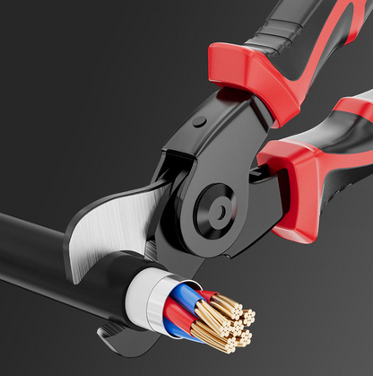Interchangeable head needle-nosed wire pliers wire stripping pliers wire crimping pliers iron shears cable cutting wire network pliers pipe cutting knife set