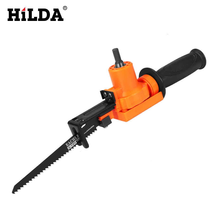 Electric drill modified electric saw electric reciprocating saw tool household saber saw electric drill to curve saw woodworking logging saw