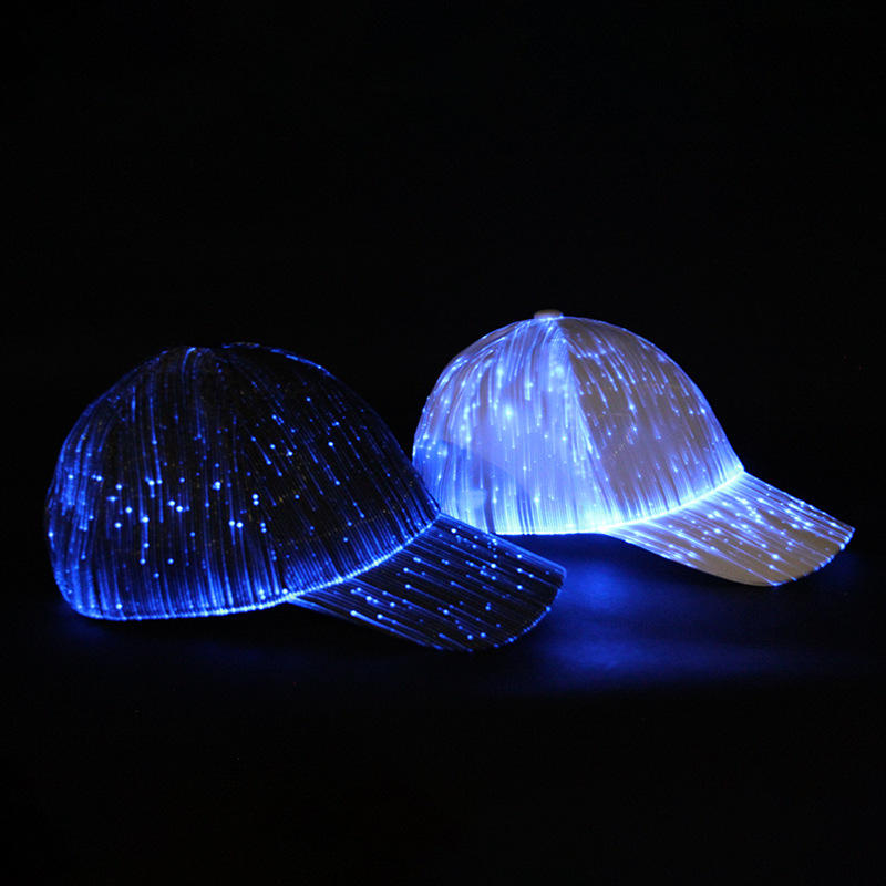 New LED light-up charging baseball cap for men and women, suitable for outdoor, street, shooting and dance events.