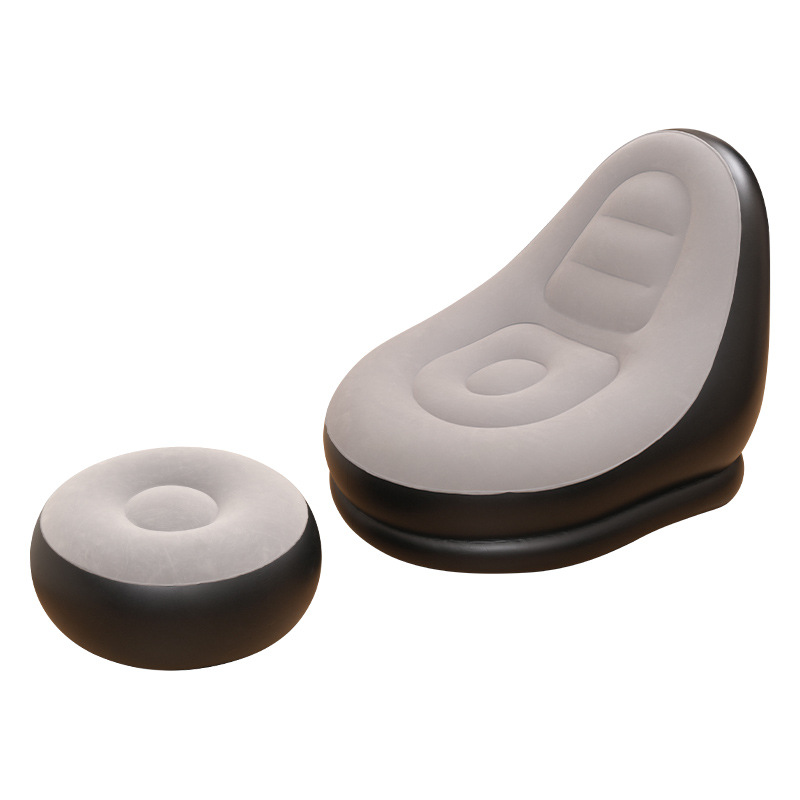 Multifunctional five-in-one inflatable sofa outdoor adult lazy sofa inflatable bed convenient foldable recliner
