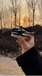Solar helicopter car aromatherapy decoration