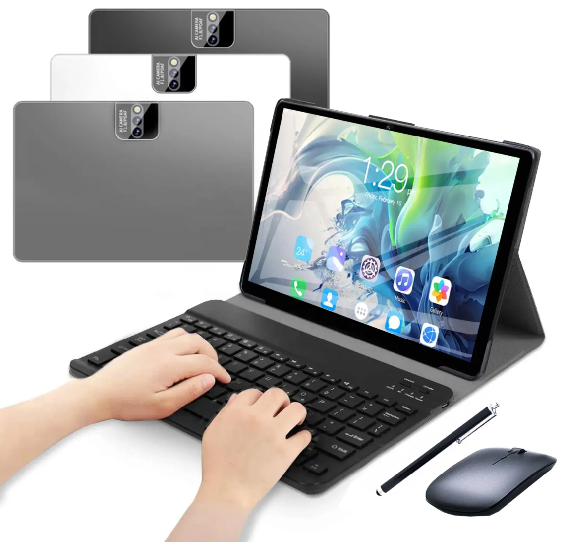 Tablets WIFI CPU 8GB RAM 256GB Rom Storage Case Tablet PC Tablette Tableta for Business