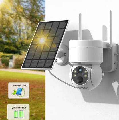 Can rotate 360 degree view hd 1080p outdoor 3g 4g sim card wifi solar wifi camera