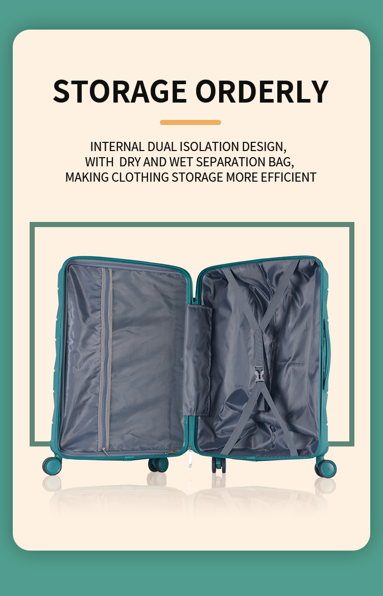 20-inch ABS hardside carry-on luggage with spinner wheels