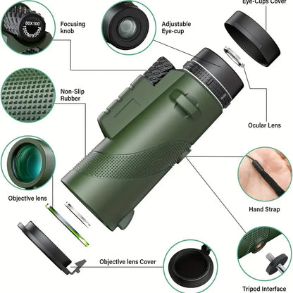 Explore Distant Scenes in Sharp Detail - Long-Range Phone Camera Telescope
