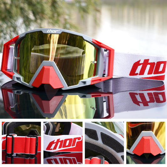 Off-Road Motorcycle Goggles: Dustproof & Windproof Riding Eyewear with Impact Protection for MX, Ski & ATV