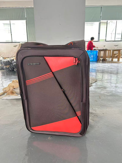 24-Inch Suitcase: Large, Durable with Silent Wheels & Lock | For Students & Business Travelers