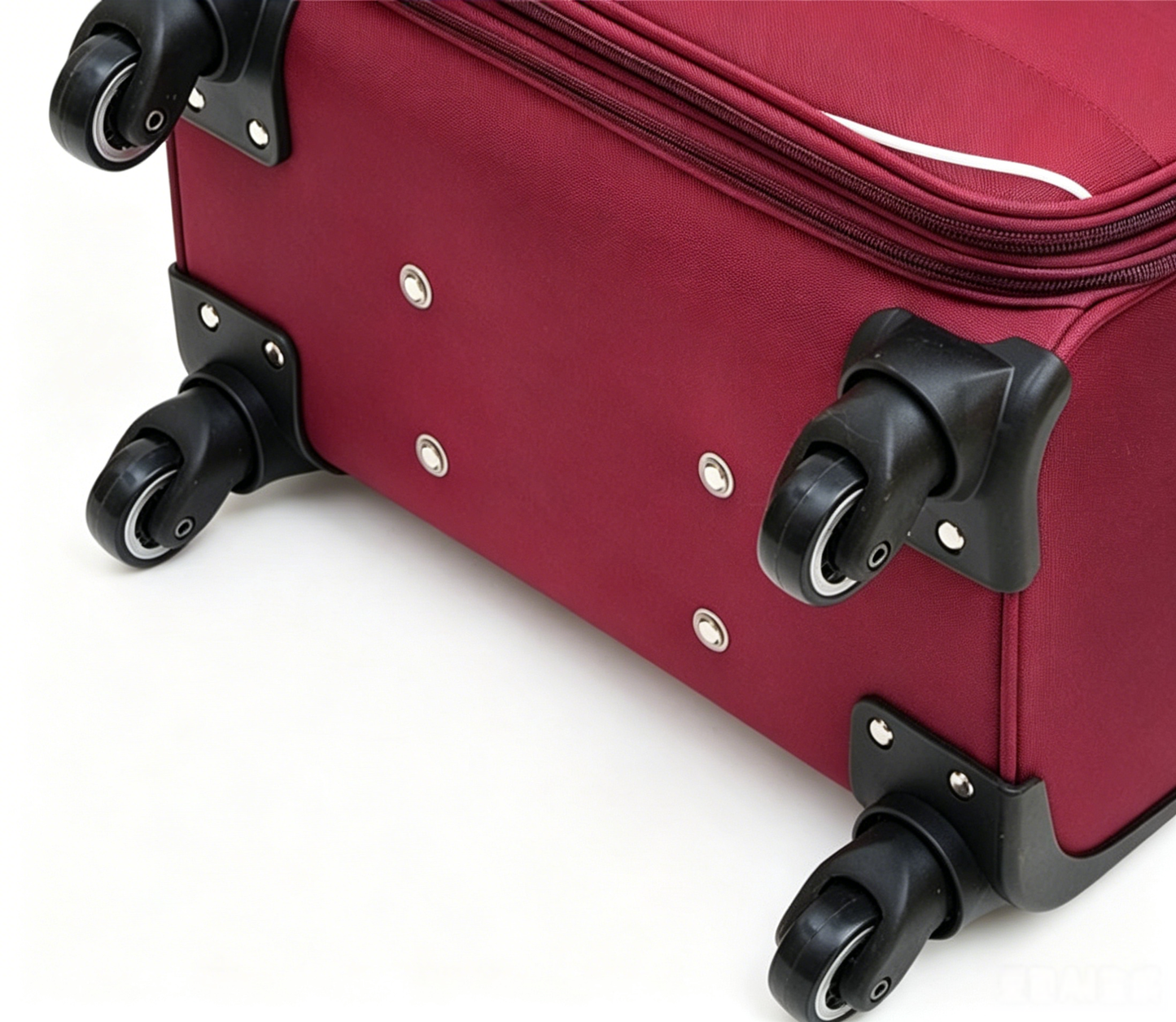 24-inch extra-thick, large-capacity, shockproof, double-layer, explosion-proof zipper travel suitcase