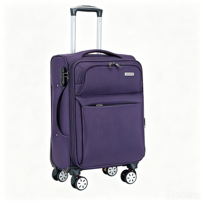 New travel suitcase with double explosion-proof zippers, 24 inch, high-end and convenient sports version trolley case