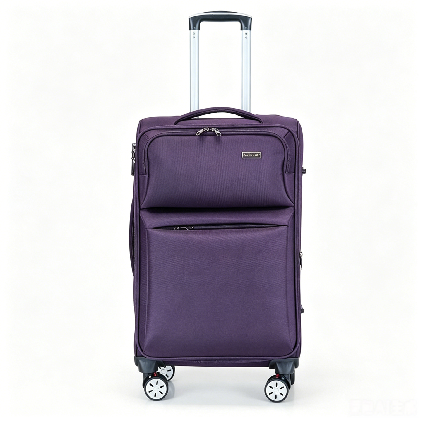 New travel suitcase with double explosion-proof zippers, 24 inch, high-end and convenient sports version trolley case
