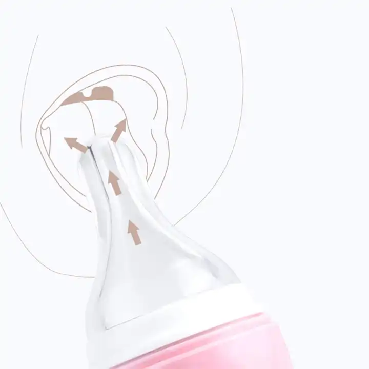 Eco Hands Free biberones Baby Product Baby Bottle Feeder Baby Feeding Bottle Spoon
