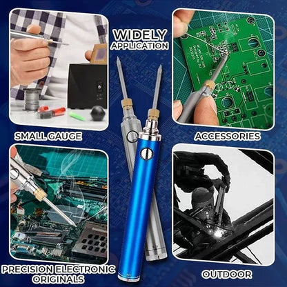 🔥🔥Wireless  cordless  rechargeable  charging Welding Tool Soldering Iron pen🔥🔥