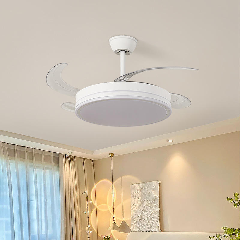 Redefine Your Space: 2026 Modern Ceiling Fan with Integrated LED — Silent, Energy-Saving & Minimalist for Any Room