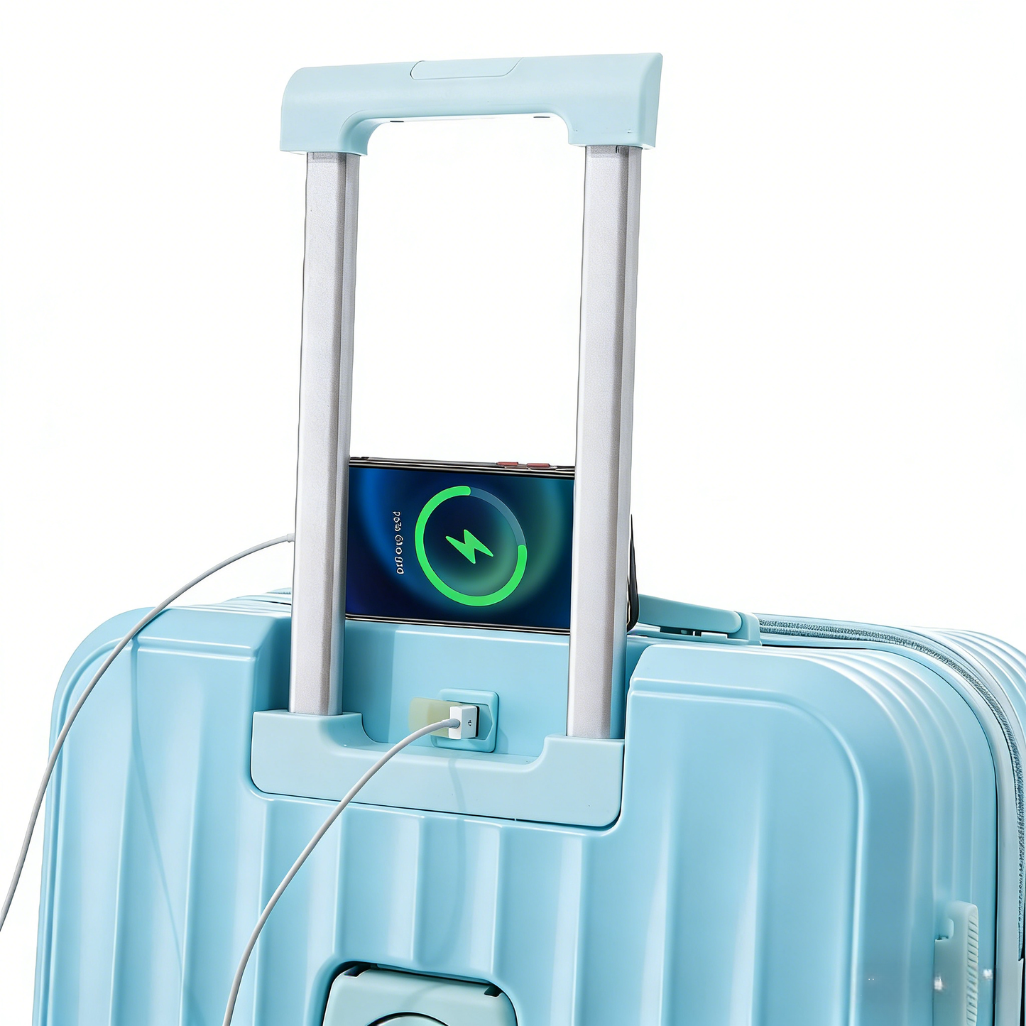 Cute-Style 24-Inch Rolling Suitcase: Stylish & Durable for Student Travel, Unisex Design