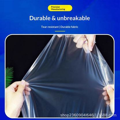 Thickened Transparent Waterproof Plastic Window Sheeting — Windproof & Heat-Retaining Film for Windows, Flower Rooms, Vegetable Greenhouses & Grow Tents