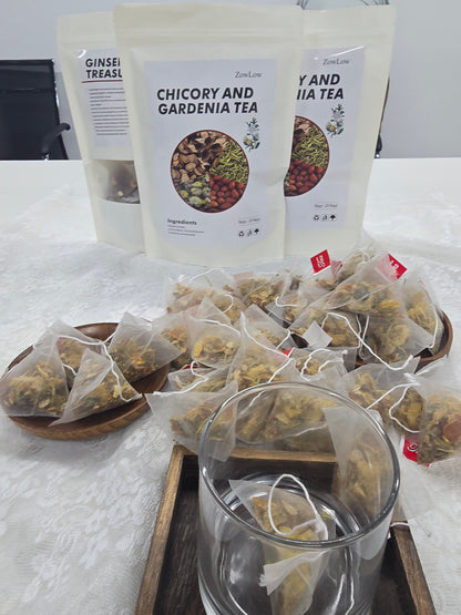 Chicory and Gardenia Tea・Herbal Wellness Tea for Daily Use