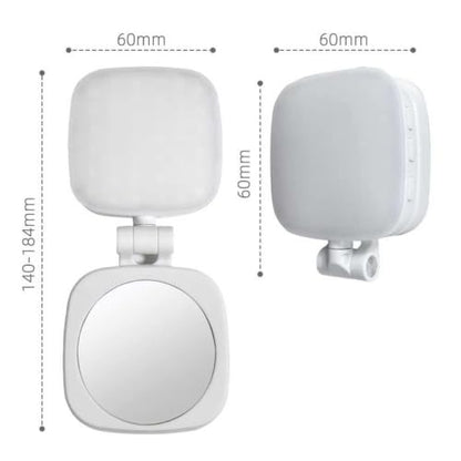 Mini Portable Magnetic Fill Selfie Light, Practical Auxiliary Lighting for Photography, Makeup, Live Streaming and Video Conference, Easy to Carry