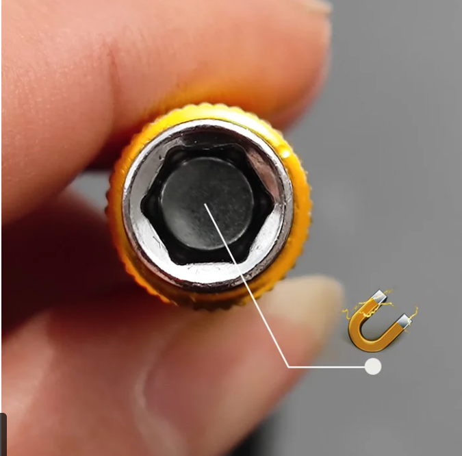 (🔥HOT SALE NOW 49% OFF) - Hexagonal Shank Metal Flex Universal Extension Bit Holder