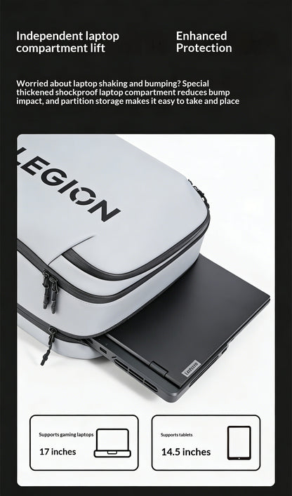 21L Light Gray Backpack: Extra-Large Multifunction Bag for Business Travel & Stylish Commute and Campus