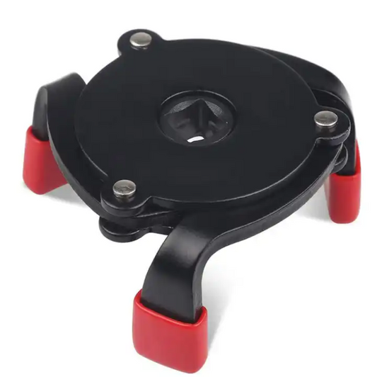 Black Plated 3 Jaw Oil Filter Wrench Remover Tool for Removing Oil filters