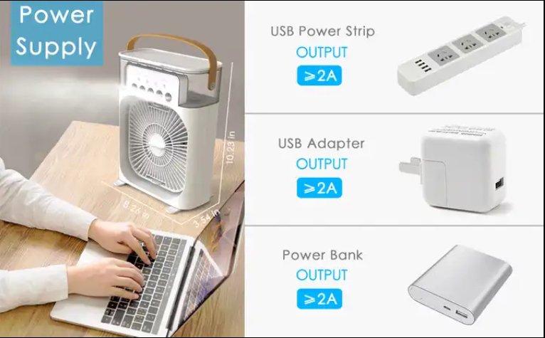 Fight Against The Summer Heat with This Ice PoweredFan!