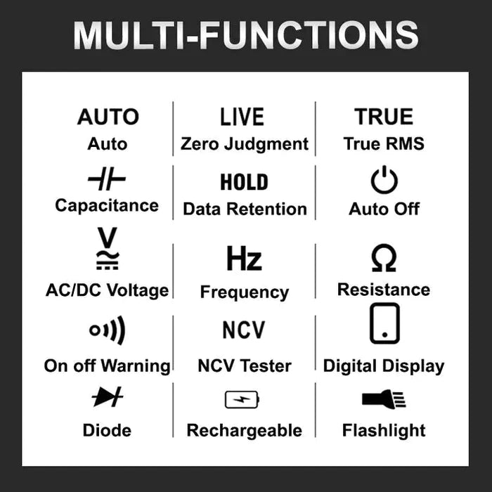 🔥General smart digital multimeter