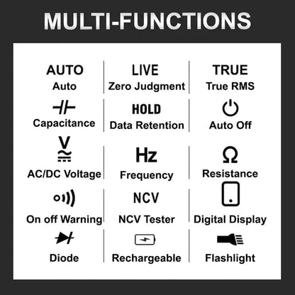 🔥General smart digital multimeter