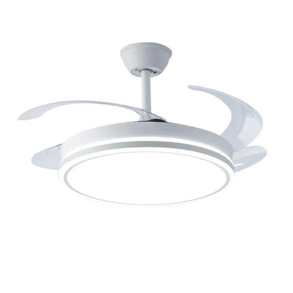 Redefine Your Space: 2026 Modern Ceiling Fan with Integrated LED — Silent, Energy-Saving & Minimalist for Any Room