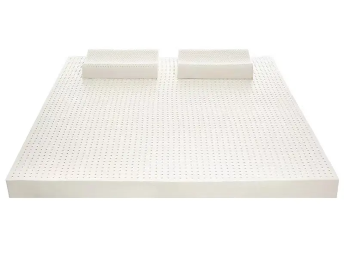 The latex mattress originating from nature is breathable anti mite hypoallergenic and made of high quality materials